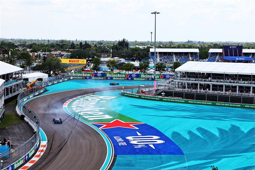 Miami Florida F1 circuit